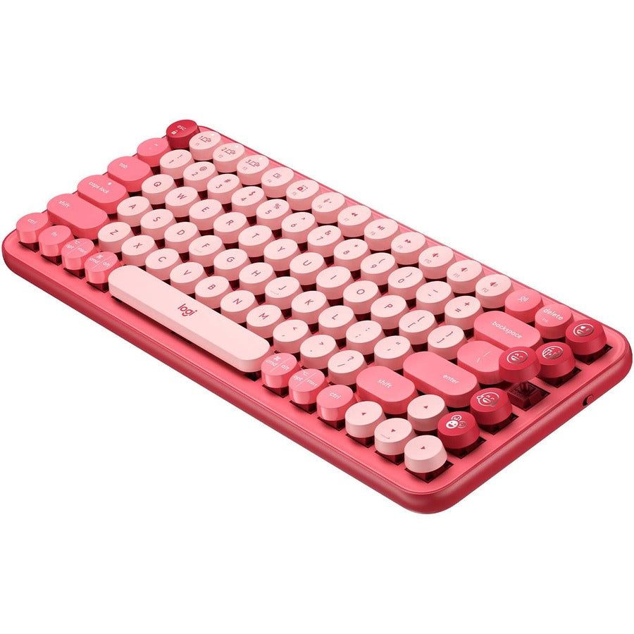 Logitech POP Keys Wireless Mechanical Keyboard with Customizable Emoji Keys 920-010709