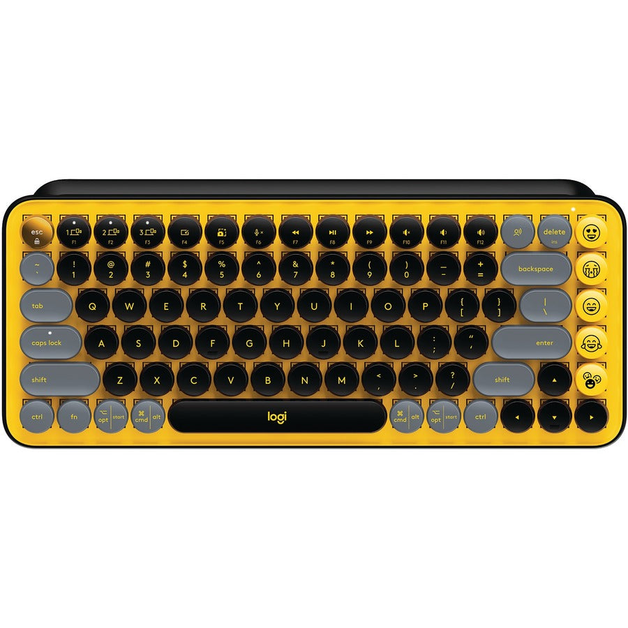 Logitech POP Keys Wireless Mechanical Keyboard with Customizable Emoji Keys 920-010707