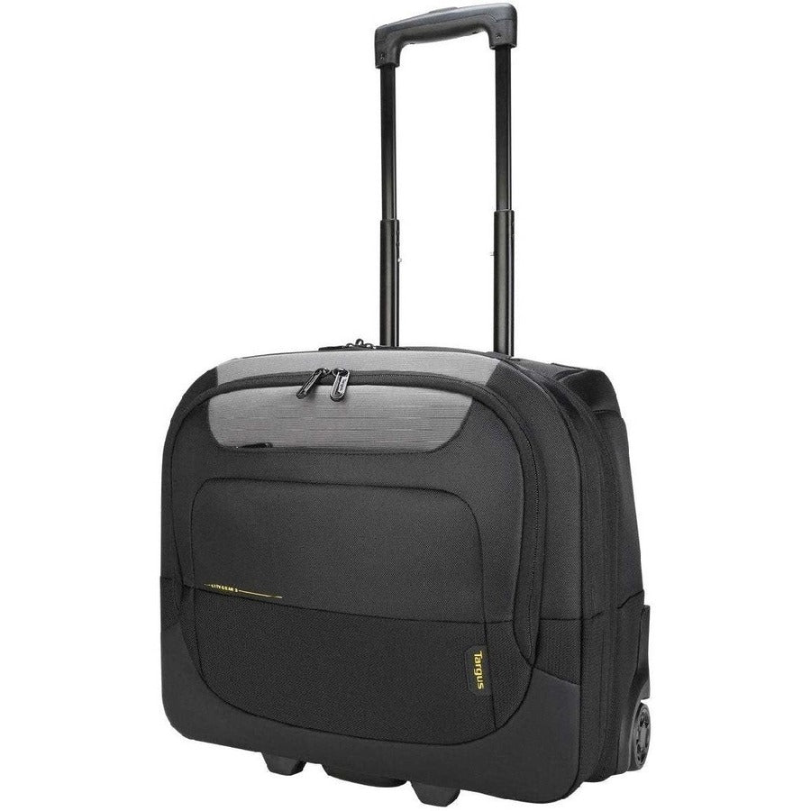 Targus CityGear TCG717GL Mallette de transport (à roulettes) pour ordinateur portable de 15" à 17,3" - Noir, Gris TCG717GL