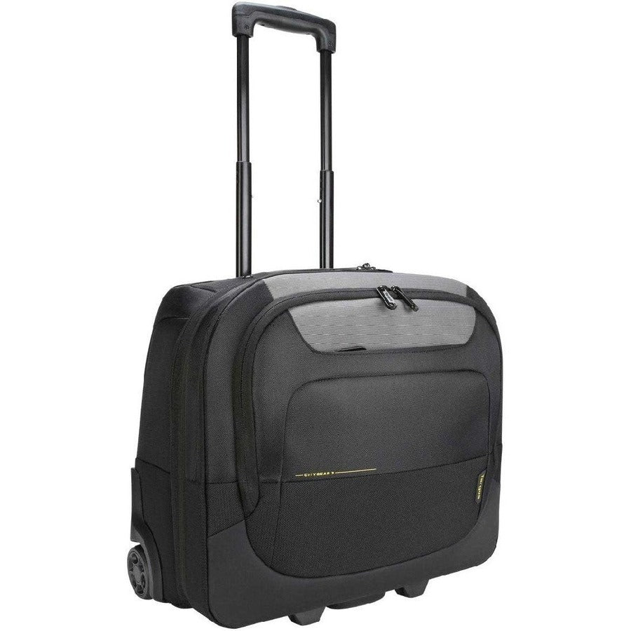 Targus CityGear TCG717GL Carrying Case (Roller) for 15" to 17.3" Notebook - Black, Gray TCG717GL