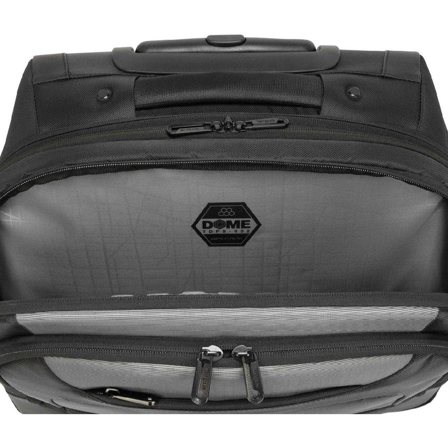 Targus CityGear TCG717GL Carrying Case (Roller) for 15" to 17.3" Notebook - Black, Gray TCG717GL