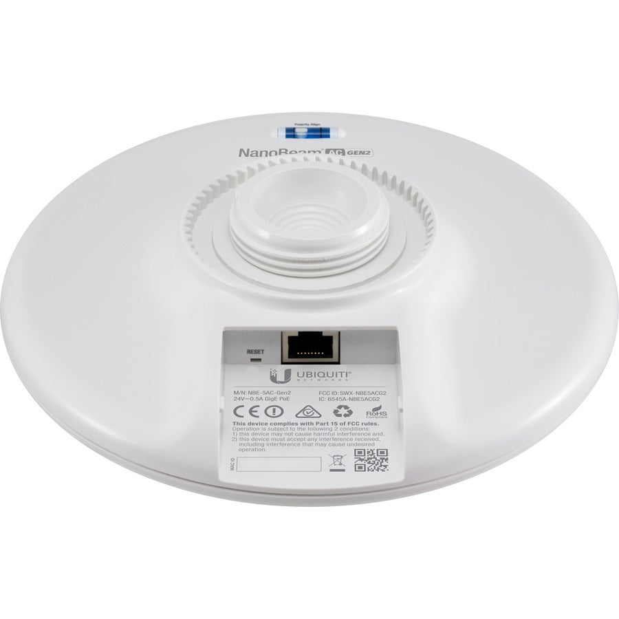 Ubiquiti NanoBeam AC Gen2 NBE-5AC-Gen2 IEEE 802.11ac 450 Mbit/s Wireless Bridge NBE-5AC-GEN2