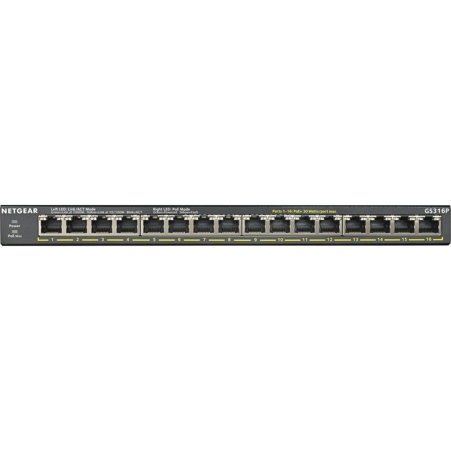 Netgear GS316P Ethernet Switch GS316P-100NAS