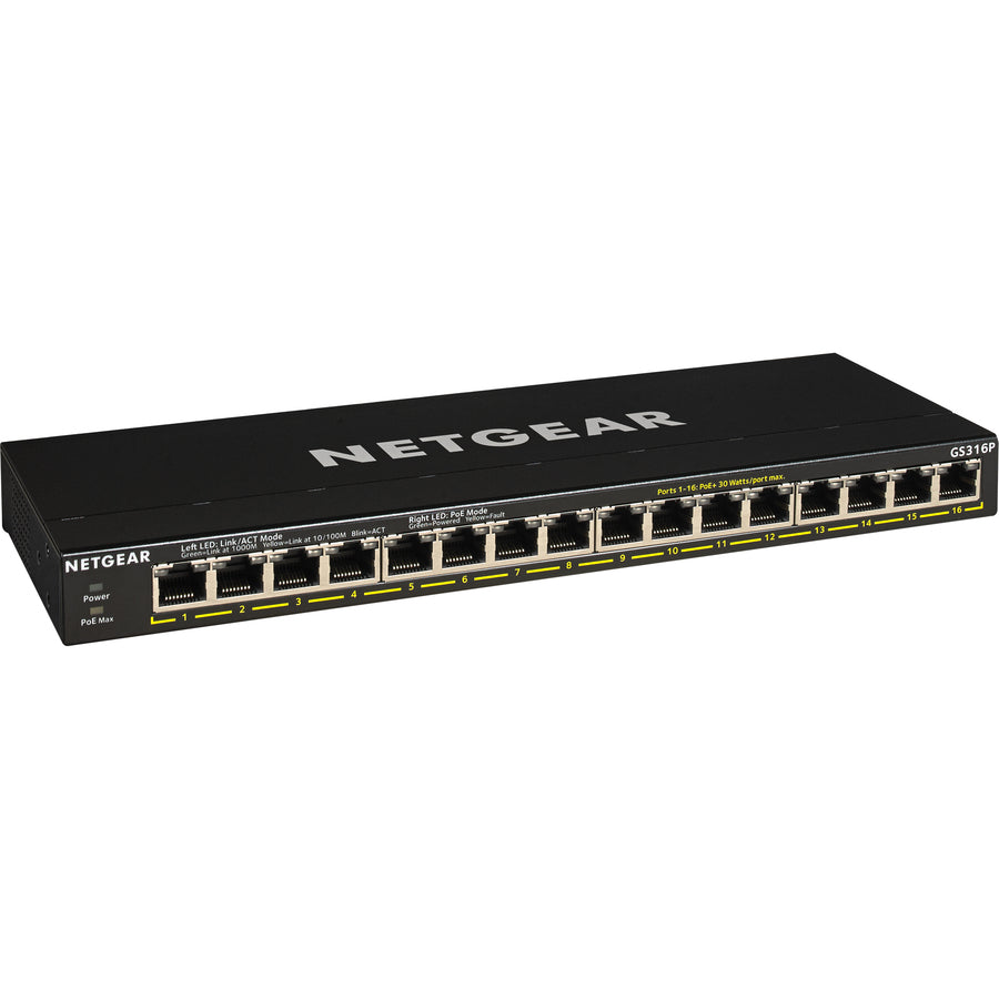 Netgear GS316P Ethernet Switch GS316P-100NAS