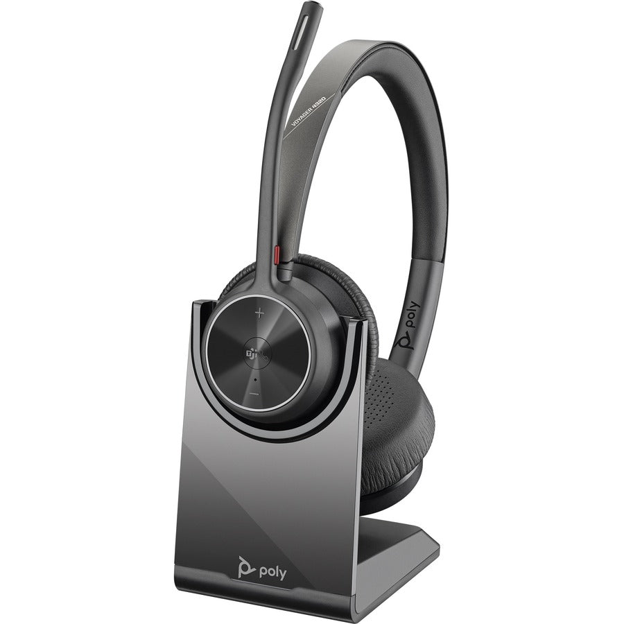 Casque sans fil Poly Voyager 4320 UC avec support de charge, USB-C 218479-01