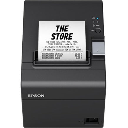 T20III Cost Effective Receipt Printer, Thermal, Wireless, Black, Power Supply C31CH51A9991