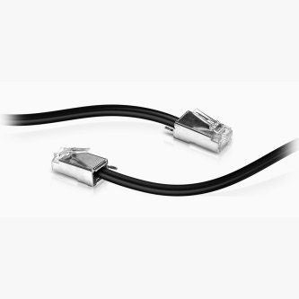 Ubiquiti UniFi Cat6 Patch Cable - 1m  - Black - U-CABLE-PATCH-1M-RJ45-BK