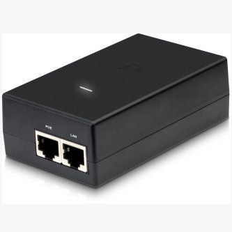 Ubiquiti PoE Injector - 24VDC - 24W Gigabit - POE-24-24W-G-WH