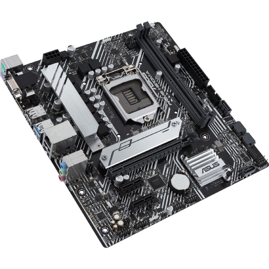 Asus Prime H510M-A/CSM Desktop Motherboard - Intel Chipset - Socket LGA-1200 - Micro ATX PRIME H510M-A/CSM