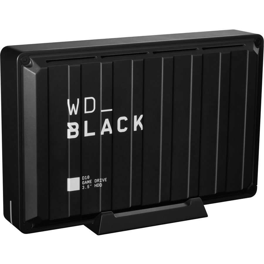 WD Black D10 WDBA3P0080HBK 8 TB Desktop Hard Drive - External - Black WDBA3P0080HBK-NESN