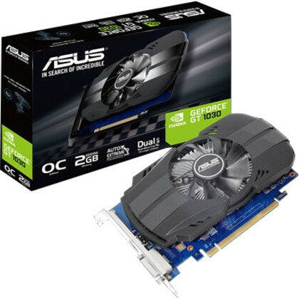 Asus NVIDIA GeForce GT 1030 Graphic Card - 2 GB GDDR5 PH-GT1030-O2G