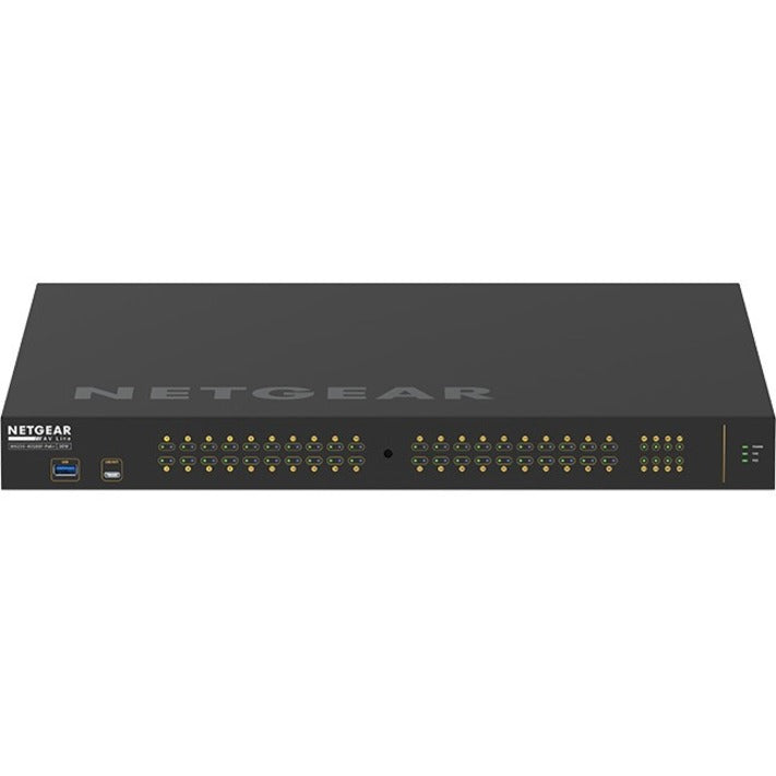 Netgear M4250-40G8XF-PoE+ Commutateur géré par ligne AV GSM4248PX-100NAS