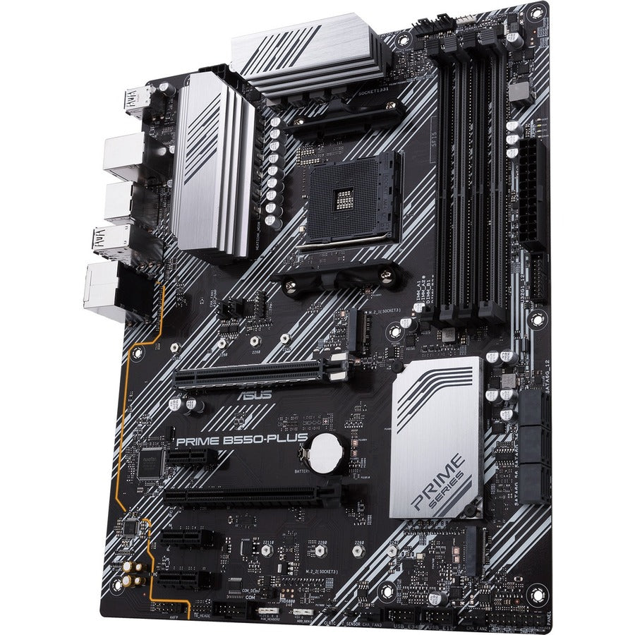 Asus Prime B550-PLUS Desktop Motherboard - AMD Chipset - Socket AM4 - ATX PRIME B550-PLUS