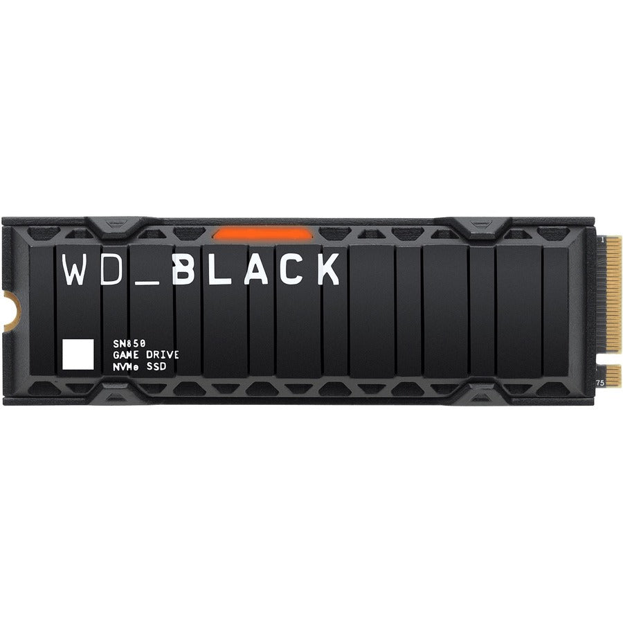 Disque SSD WD Black SN850 WDS200T1XHE 2 To - M.2 2280 interne - PCI Express NVMe (PCI Express NVMe 4.0 x4) WDS200T1XHE