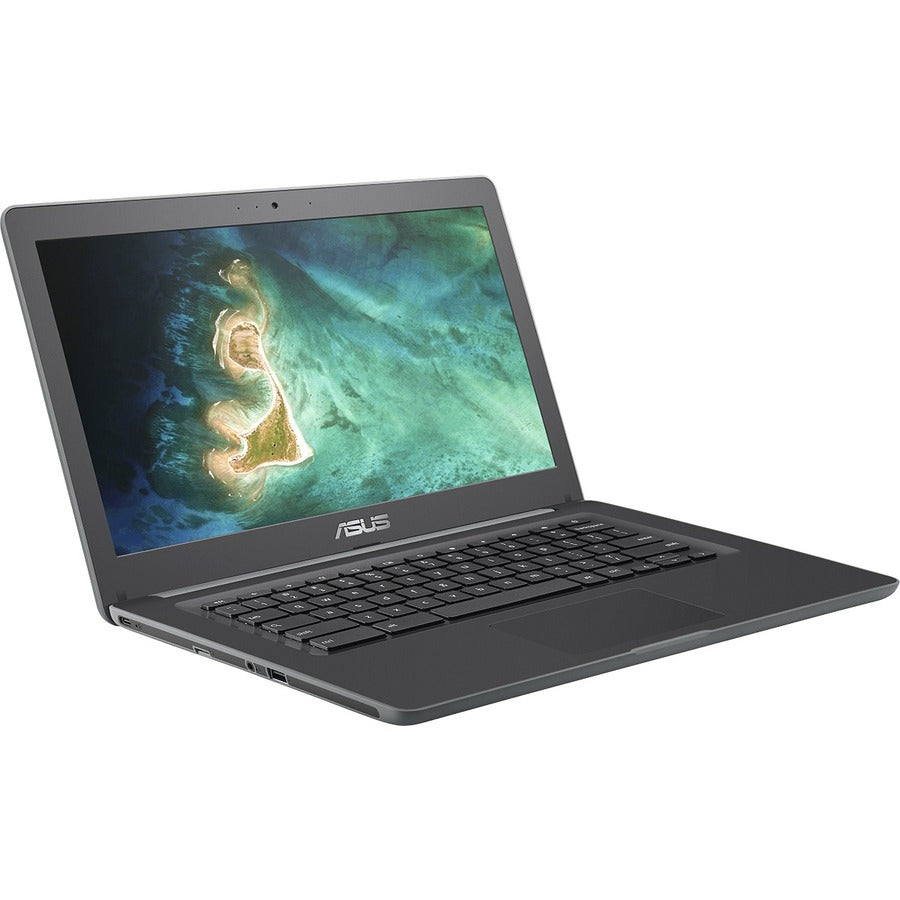 Chromebook Asus C403 C403NA-Q2-CB Chromebook 14" - HD - 1366 x 768 - Intel Celeron N3350 - 4 Go RAM - Mémoire Flash 32 Go - Gris foncé C403NA-Q2-CB