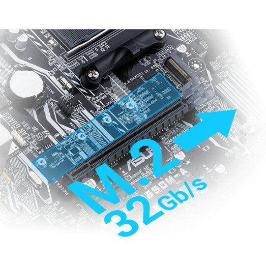 Carte mère de bureau Asus Prime PRIME A320M-K - Chipset AMD - Socket AM4 - Mini ITX PRIME A320M-K