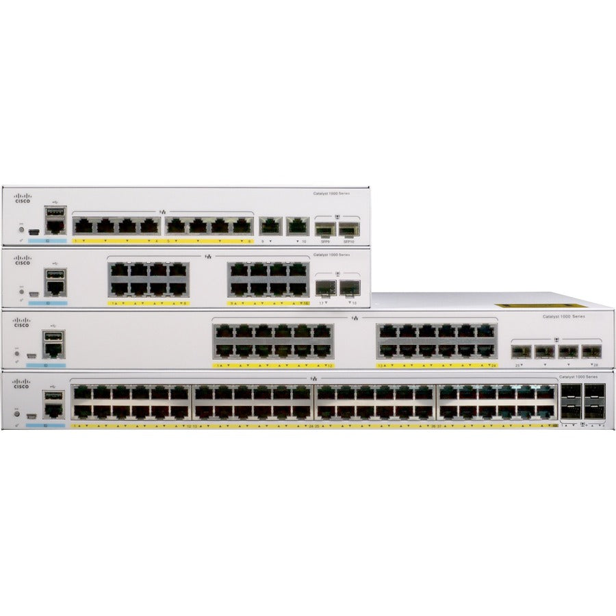 Cisco Catalyst 1000-48T-4X-L Switch C1000FE-48T-4G-L