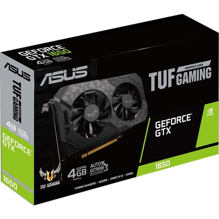 Carte graphique Asus NVIDIA GeForce GTX 1650 - 4 Go GDDR6 TUF-GTX1650-O4GD6-GAMING