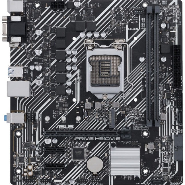 Carte mère de bureau Asus Prime H510M-E - Chipset Intel - Socket LGA-1200 - Micro ATX PRIME H510M-E