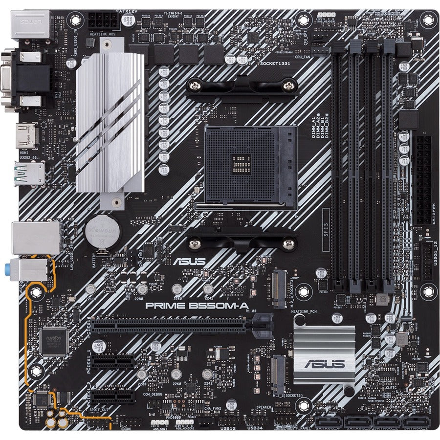 Asus Prime B550M-A/CSM Desktop Motherboard - AMD Chipset - Socket AM4 - Micro ATX PRIME B550M-A/CSM