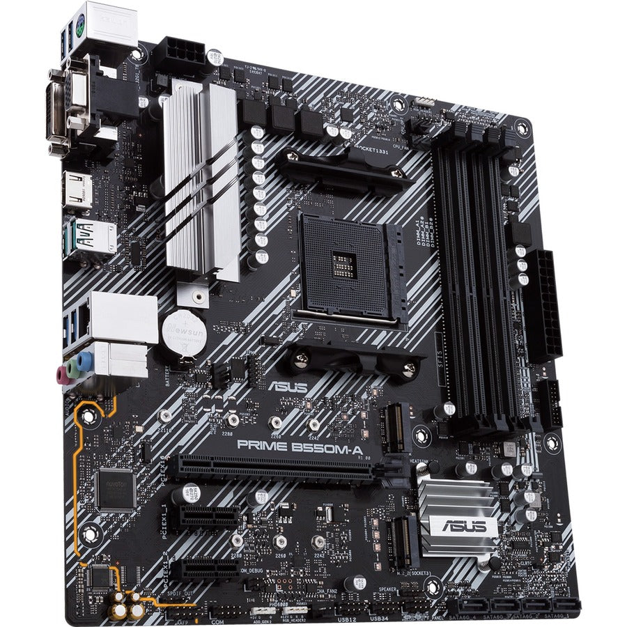 Carte mère de bureau Asus Prime B550M-A/CSM - Chipset AMD - Socket AM4 - Micro ATX PRIME B550M-A/CSM