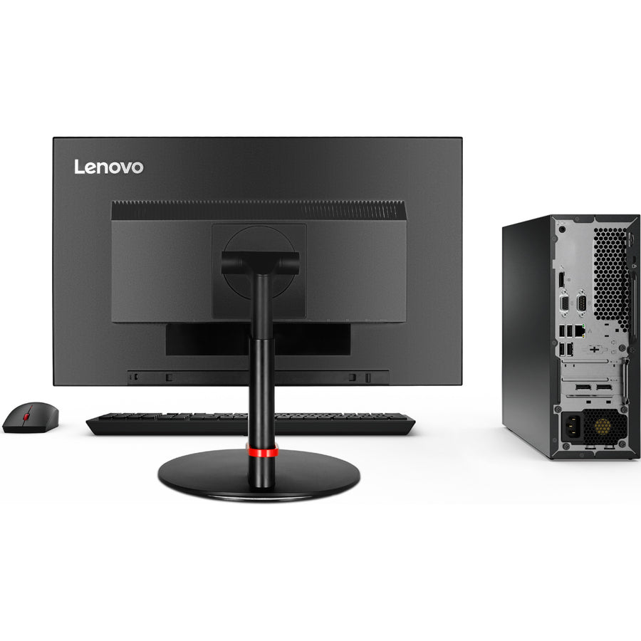 Ordinateur de bureau Lenovo ThinkCentre M720e 11BD003GUS - Intel Core i3 9e génération i3-9100 3,60 GHz - 4 Go de RAM DDR4 SDRAM - Disque dur 1 To - Petit facteur de forme - Noir 11BD003GUS