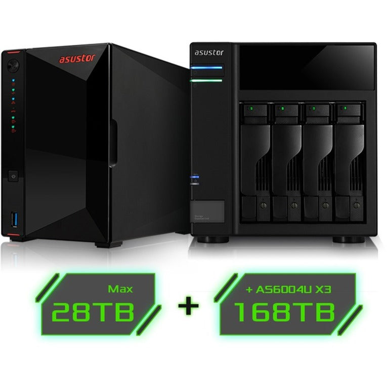 ASUSTOR Nimbustor 2 AS5202T SAN/NAS Storage System AS5202T