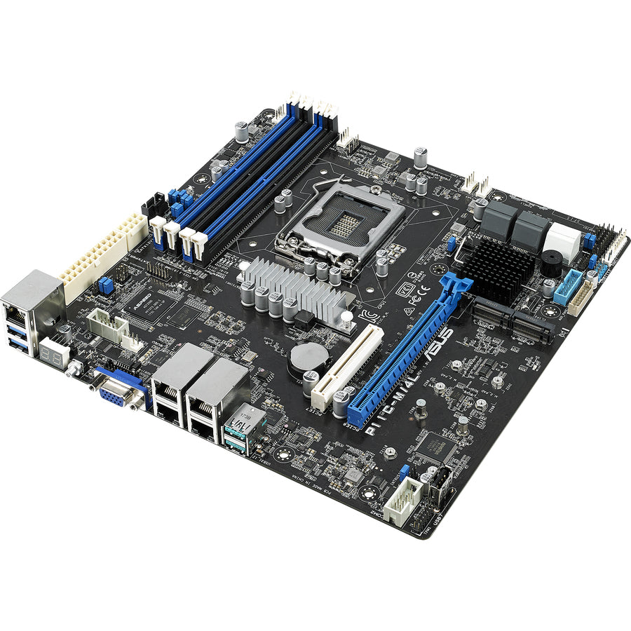 Asus P11C-M/4L Server Motherboard - Intel Chipset - Socket H4 LGA-1151 - Micro ATX P11C-M/4L