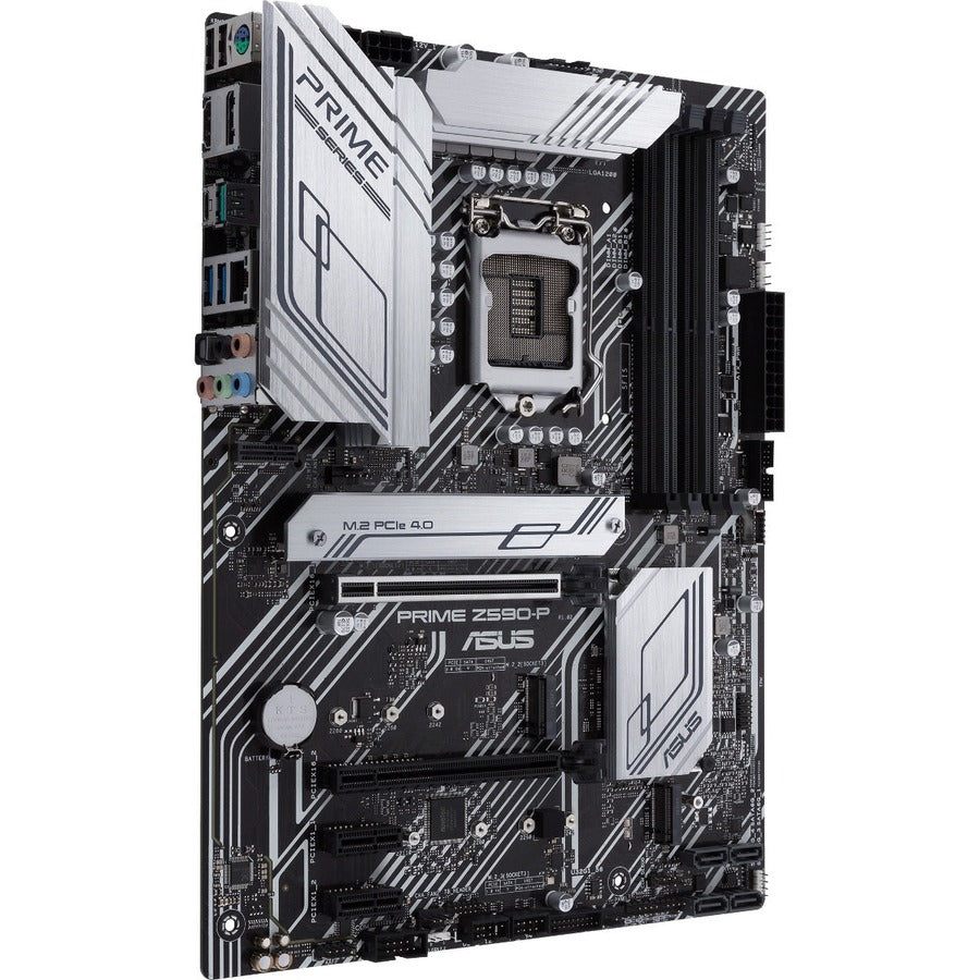 Asus Prime Z590-P Desktop Motherboard - Intel Chipset - Socket LGA-1200 - Intel Optane Memory Ready - ATX PRIME Z590-P