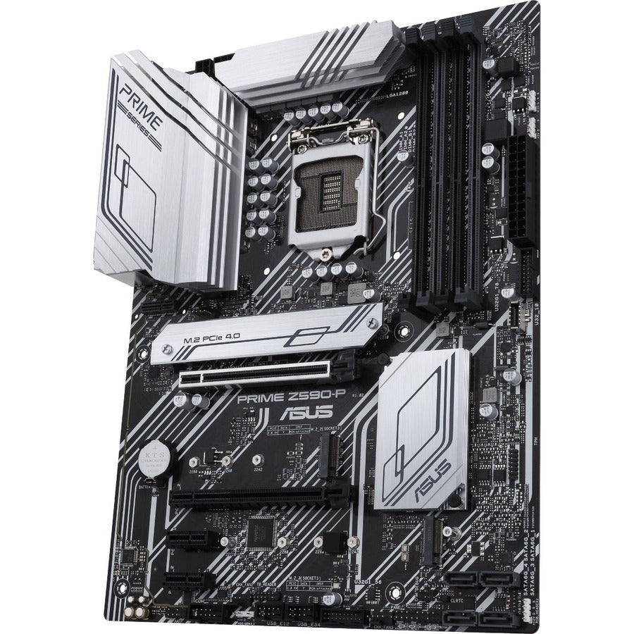 Asus Prime Z590-P Desktop Motherboard - Intel Chipset - Socket LGA-1200 - Intel Optane Memory Ready - ATX PRIME Z590-P