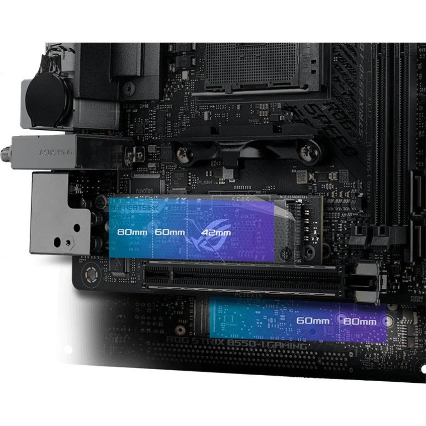 Carte mère de bureau Asus ROG Strix B550-I GAMING - Chipset AMD - Socket AM4 - Mini ITX ROG STRIX B550-I GAMING