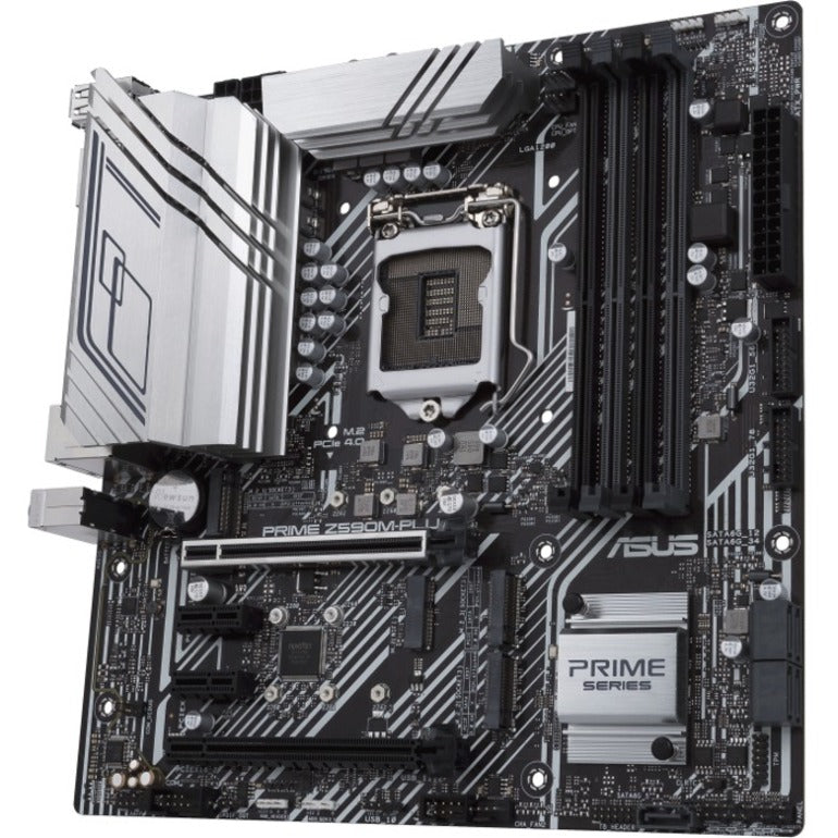 Carte mère de bureau Asus Prime Z590M-PLUS - Chipset Intel - Socket LGA-1200 - Mémoire Intel Optane Ready - Micro ATX PRIME Z590M-PLUS