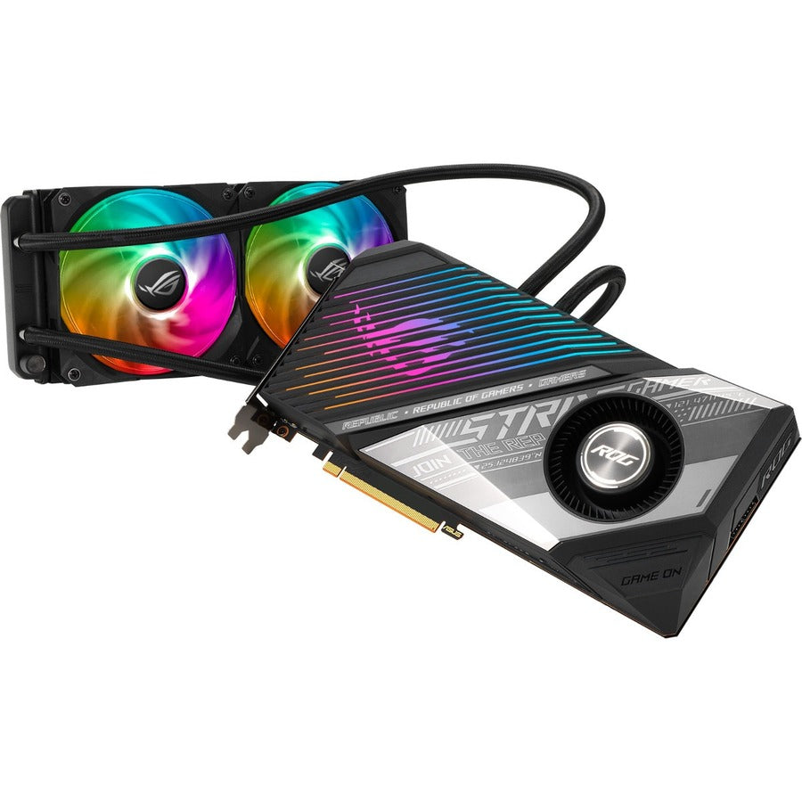 Asus ROG AMD Radeon RX 6900 XT Graphic Card - 16 GB GDDR6 ROG-STRIX-LC-RX6900XT-O16