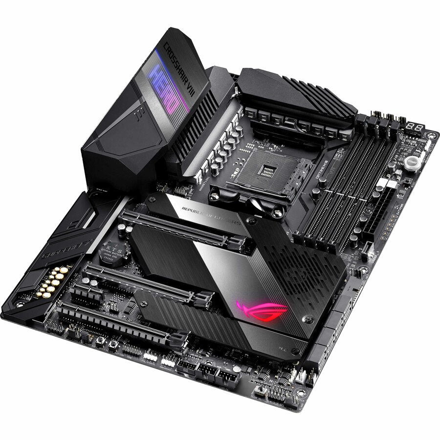 Carte mère de bureau Asus ROG Crosshair VIII Hero - Chipset AMD - Socket AM4 - ATX ROG CROSSHAIR VIII HERO (WI-FI