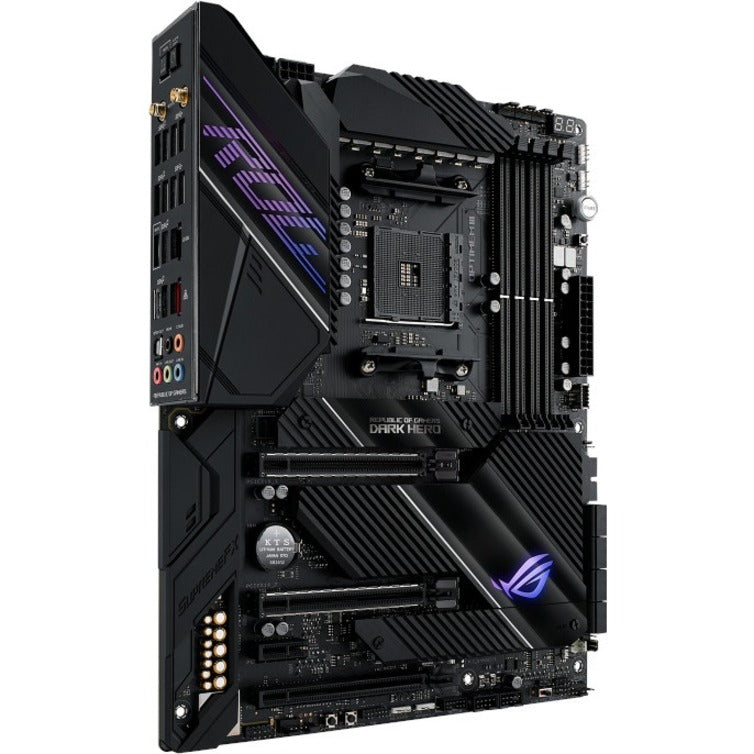 Asus ROG Crosshair VIII Dark Hero Desktop Motherboard - AMD Chipset - Socket AM4 - ATX ROG CROSSHAIRVIIIDARKHERO