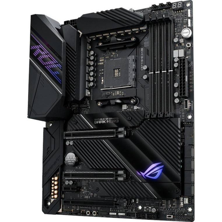 Carte mère de bureau Asus ROG Crosshair VIII Dark Hero - Chipset AMD - Socket AM4 - ATX ROG CROSSHAIRVIIIDARKHERO