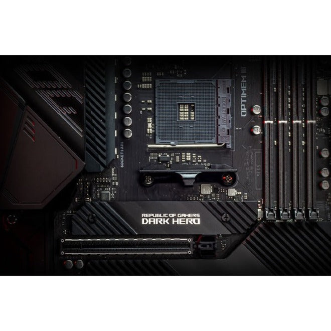 Asus ROG Crosshair VIII Dark Hero Desktop Motherboard - AMD Chipset - Socket AM4 - ATX ROG CROSSHAIRVIIIDARKHERO