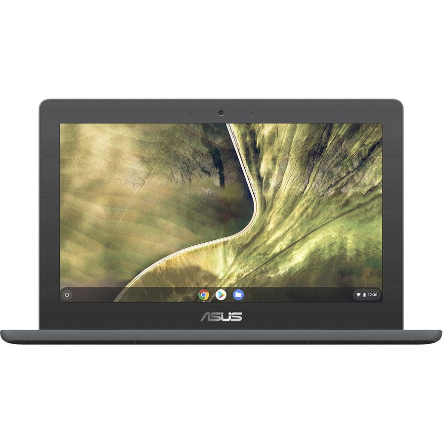 Asus Chromebook C204 C204MA-SS02-CB Ordinateur portable robuste 11,6" - HD - 1366 x 768 - Intel Celeron N4020 Dual-core (2 Core) 1,10 GHz - 4 Go de RAM - 32 Go de mémoire flash - Gris foncé C204MA-SS02-CB