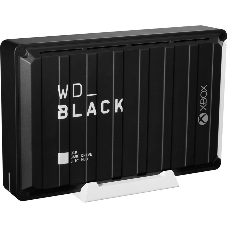 WD Black D10 WDBA5E0120HBK-NESN 12 TB Portable Hard Drive - External - Black WDBA5E0120HBK-NESN