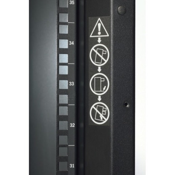 APC by Schneider Electric Rack NetShelter SX 42U 600mm Wide x 1200mm Deep Enclosure with Sides Black AR3300