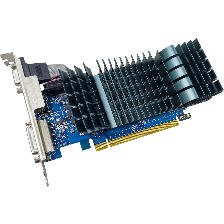 Asus NVIDIA GeForce GT 730 Graphic Card - 2 GB DDR3 SDRAM - Low-profile GT730-SL-2GD3-BRK-EVO