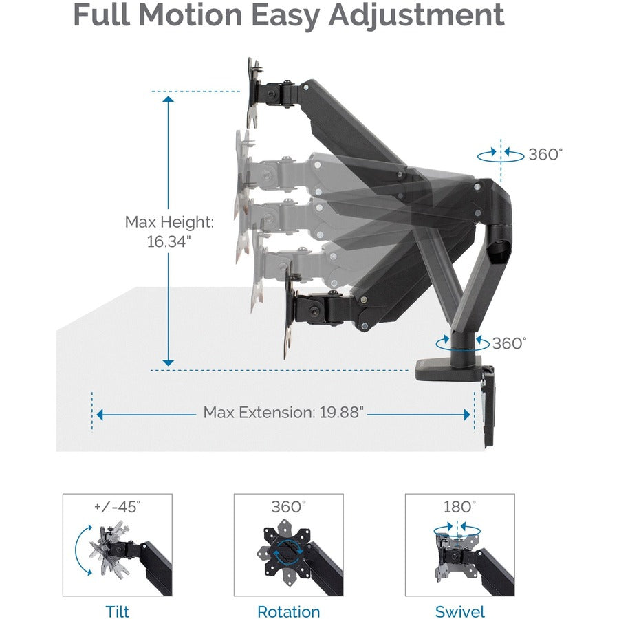 Fellowes Platinum Series Dual Monitor Arm 8042501