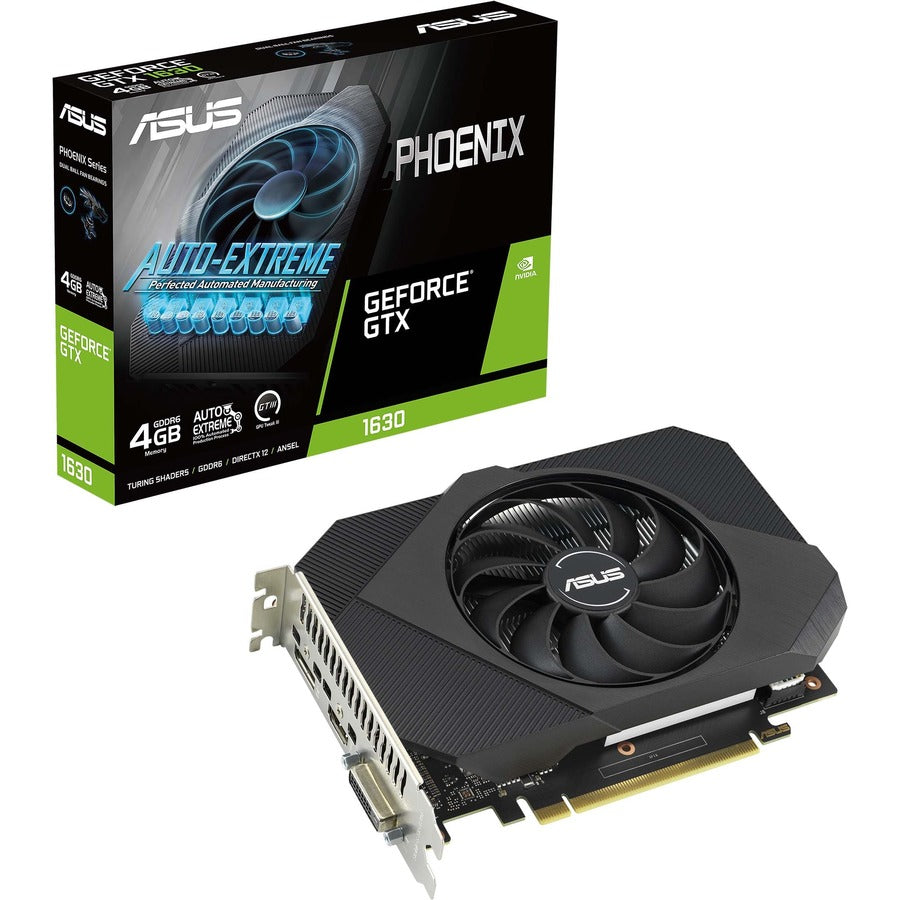 Asus NVIDIA GeForce GTX 1630 Graphic Card - 4 GB GDDR6 PH-GTX1630-4G