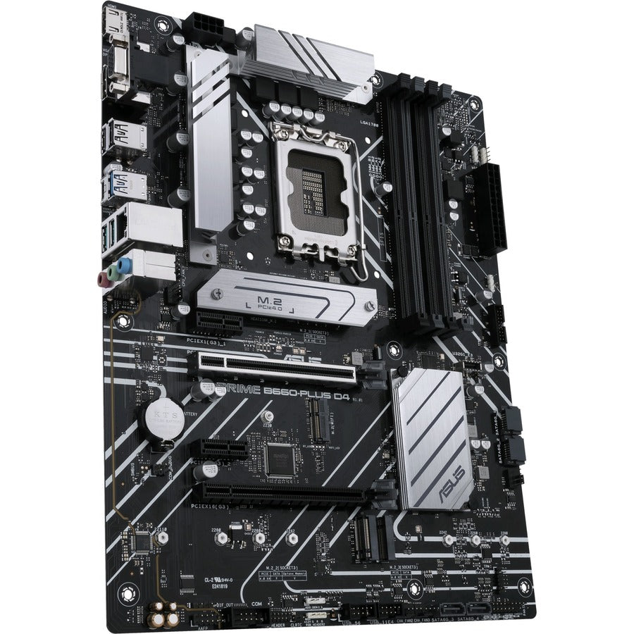 Carte mère de bureau Asus Prime B660-PLUS D4 - Chipset Intel B660 - Socket LGA-1700 - Intel Optane Memory Ready - ATX PRIME B660-PLUS D4