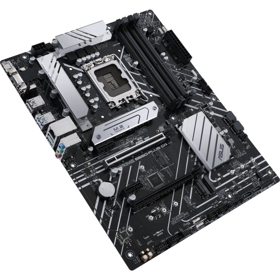 Carte mère de bureau Asus Prime B660-PLUS D4 - Chipset Intel B660 - Socket LGA-1700 - Intel Optane Memory Ready - ATX PRIME B660-PLUS D4