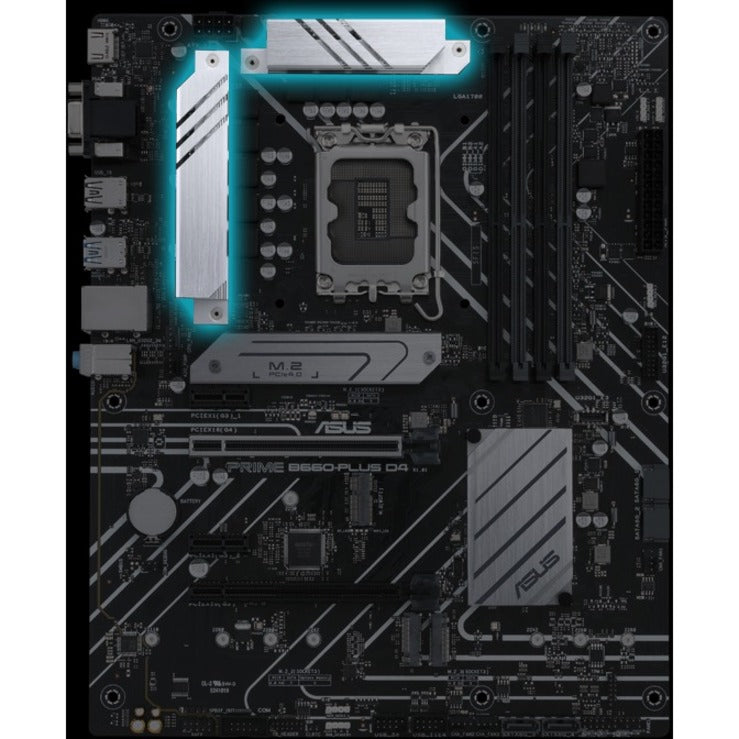 Carte mère de bureau Asus Prime B660-PLUS D4 - Chipset Intel B660 - Socket LGA-1700 - Intel Optane Memory Ready - ATX PRIME B660-PLUS D4