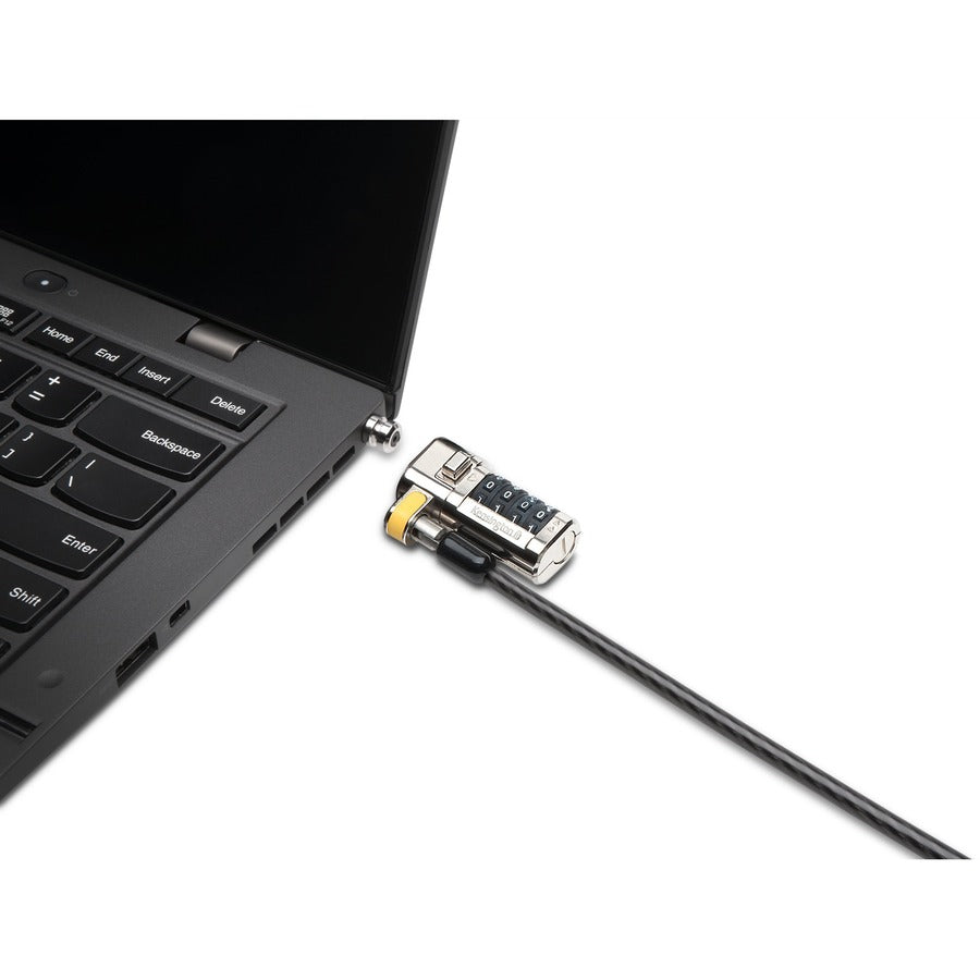 Kensington ClickSafe Combination Laptop Lock for Wedge-Shaped Security Slot K67936WW