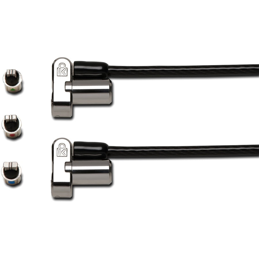Kensington Universal 3-in-1 Keyed Cable Lock - Twin Lockheads - Keyed Different K63380WW