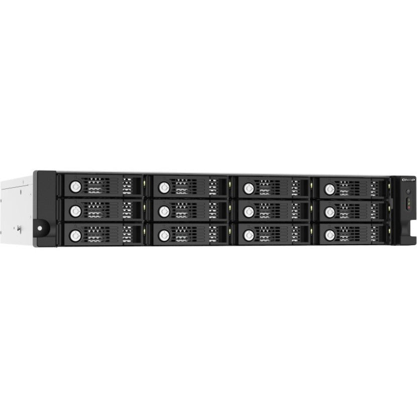 QNAP TL-R1220SEP-RP Drive Enclosure SATA/600 - Mini-SAS HD Host Interface - 2U Rack-mountable TL-R1220SEP-RP-US