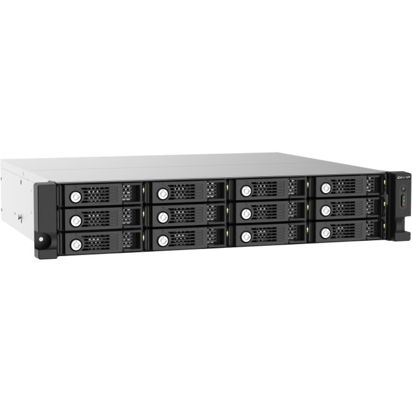 QNAP TL-R1220SEP-RP Drive Enclosure SATA/600 - Mini-SAS HD Host Interface - 2U Rack-mountable TL-R1220SEP-RP-US